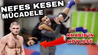 KHABİBİN KÖYLÜSÜ İLE KAPIŞTIM  MMA GRAPPLİNG MAÇ [upl. by Ibrik152]