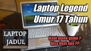 Laptop Jadul Compaq Presario V2000 Umur Sudah 17 Tahun GTA Libas [upl. by Hildagarde213]