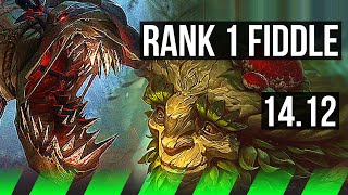 FIDDLESTICKS vs IVERN JGL  Rank 1 Fiddle 627  EUNE Challenger  1412 [upl. by Phio]