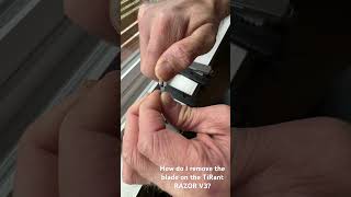 How do you remove the blade on your TiRant RAZOR V3 — Watch this little video to help [upl. by Kenn]