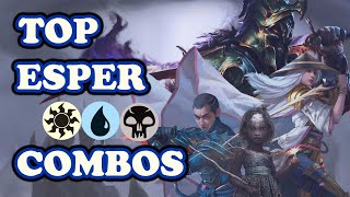 Top 10 Esper White  Blue  Black Commander EDH Combos  Episode 018 [upl. by Bradman]