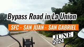 La Union on Two Wheels Bypass Road San Fernando City to San Juan and San Gabriel La Union [upl. by Asselim]