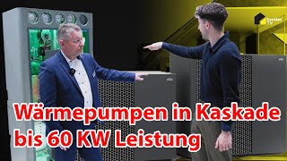 Ifh Intherm Nürnberg  Kermi Wärmepumpen in Kaskade bis 60KW und Pufferspeicher bis 1300L [upl. by Ahsiliw527]