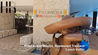 Restaurant La Trajinera Lunch Buffet Hotel Xcaret México [upl. by Kammerer723]