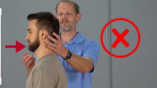 Why Chin Tucks Wont Fix Your Forward Head Posture [upl. by Adnarym]