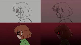 Undertale Animation process [upl. by Ecylla]