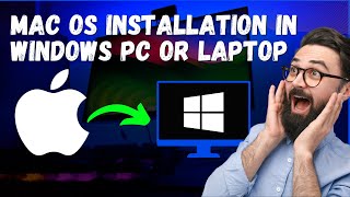 How to Install macOS on a Windows PC StepbyStep Guide  Hackintosh [upl. by Bobbee710]