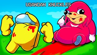 Imposter UGANDAN KNUCKLES in Among Us Funny Gameplay [upl. by Gnoz]