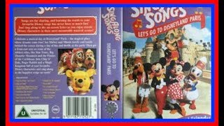 Disney Sing Along Songs Lets Go to Disneyland Paris HD [upl. by Yannodrahc]