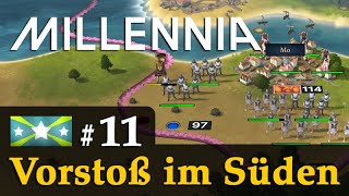 11 Vorstoß im Süden ✦ Lets Play Millennia Wallonien✦ KI Großmeister [upl. by Ennaisoj]