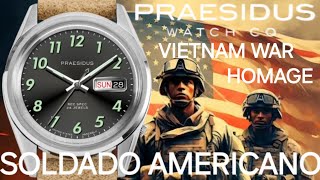 💥 HOMENAJE A LOS RELOJES USADOS EN VIETNAM🔥🇺🇲PRAESIDUS REC SPEC [upl. by Erdnaid914]