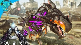 Extinction World Tour  Dino Spawn Locations and Hidden Titan Caves ARK Survival Evolved [upl. by Anavrin]