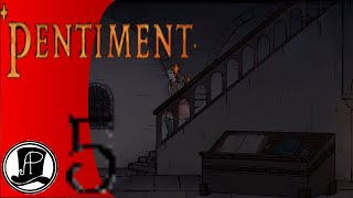 SECRETS IN THE LIBRARY Lets Play  Pentiment Part 5 [upl. by Still]