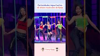 Curiosidades impactantes de shows musicales de Kpop shorts kpop [upl. by Martel]