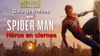 Marvels SpiderMan PS4  Trofeo Héroe en ciernes Localización de la Torre de los Avengers [upl. by Eirrot]