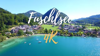 Fuschlsee drone footage AUSTRIA in 4K [upl. by Einahc]