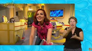 CBeebies  Sign Zone Carrie and Davids PopShop  S01 Episode 25 I Wanna Thank You [upl. by Hutchins]