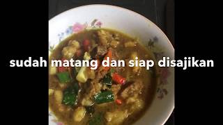 Resep Mudah Membuat Tongseng Daging Sapi Pedas [upl. by Harat]