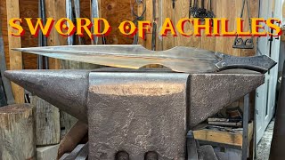 How to Forge the Sword of Achilles from Troy FULL PROCESS [upl. by Pardo]