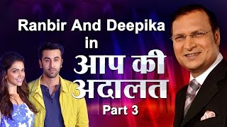 Ranbir Kapoor with Deepika Padukone in Aap Ki Adalat Part 3  India TV [upl. by Aribold]