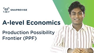 Production Possibility Frontier PPF  Alevel Economics  OCR AQA Edexcel [upl. by Byram]