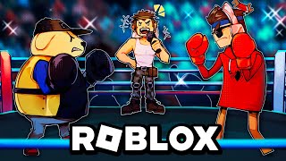 APRENDIENDO BOXEO 🥊  Roblox ft Aldo y ElMariana  Roier [upl. by Fidellas]