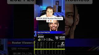 2024 2025 Houston Rockets season￼nba trending fyp rockets nba2k 2k nba2k25 fypシ゚viral [upl. by Cynar481]