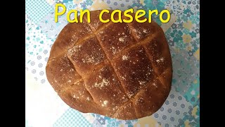 HACER PAN CASERO CON AMASADORA Fácil [upl. by Nneb]