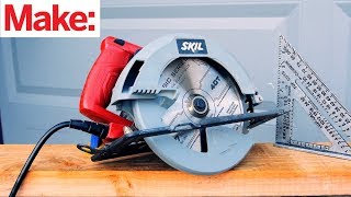 How To Use a Circular Saw [upl. by Aehtna]