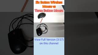 Six Button Wireless Mouse vs Three Button Mouse [upl. by Larret]