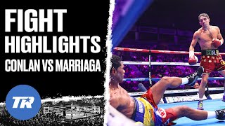 RETURN OF THE MICK  Conlan Drops Marriaga 3 Times Gets Win In Comeback Fight  FIGHT HIGHLIGHTS [upl. by Enilemme36]