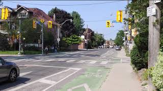 Two Counterproductive Leading Pedestrian Intervals Removed Along Harbord St in Toronto Ontario [upl. by Kronick]