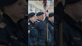 Ausmusterung  Angelobung Schönbrunn 2024 👮‍♀️👮‍♂️shorts polizeishorts [upl. by Orion]