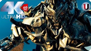 Transformers 2007 Optimus Prime vs Megatron Final Battle Part 3 Movie Clip Blu ray HD [upl. by Zannini]