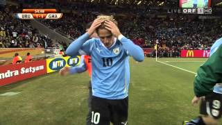 forlan goals vs ghana HD world cup 2010 ILK [upl. by Ahsimaj]