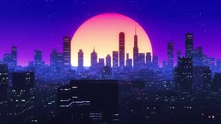 Synth city Screensaver 10 Hours Full HD [upl. by Annissa]