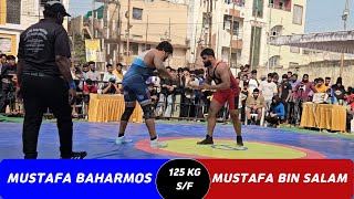 MUSTAFA BAHARMOS B VS MUSTAFA BIN SALAM R 125 KG SFHYDERABAD DIST SR WRESTLING CHAMPIONSHIP [upl. by Suzetta]