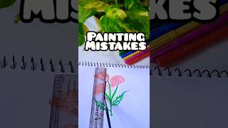 crazy painting hacks to draw line 😱 [upl. by Enyedy]