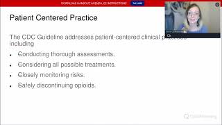 FREE DENTAL CE WEBINAR THE OPIOID CRISIS What Dental Clinicians Should Know DentalCEAcademycom [upl. by Zeeba]