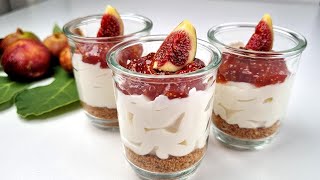 No Bake Cheesecake Cups  Easy Recipe  Dessert Ideas [upl. by Rosenblast]