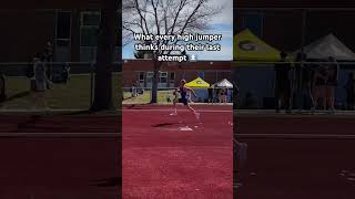 HOW TO CLEAR EVERY HIGH JUMP BAR🔥 trackandfield [upl. by Elleirol]