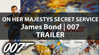 TRAILER  ON HER MAJESTYS SECRET SERVICE  1969  James Bond 007 Classic Trailer  Teaser [upl. by Channa]