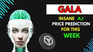 Insane GALA GAMES Price Prediction for THIS WEEK by AI [upl. by Aniras358]