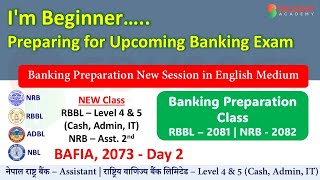 RBB amp NRB Banking Preparation class in English Medium  New banking preparation class nrb rbb [upl. by Auqinu129]