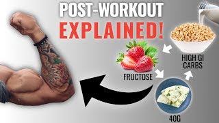 The Best ScienceBased Post Workout Meal To Build Muscle EAT THIS [upl. by Tibbetts]