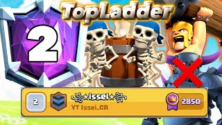 Top2 with WB Bridge Spam without PEKKA deck💪Clash Royale [upl. by Geanine]