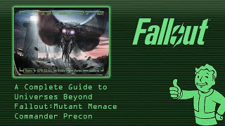 A Complete Guide to the Fallout  Mutant Mayhem Commander Precon [upl. by Rodrigo]