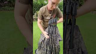 Trakker Tempest RS Camo build up and down 😱 60 seconds trakkerproductsdeat trakkerproducts [upl. by Federico]