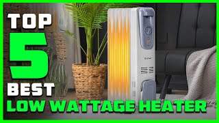 Top 5 Best Low Wattage Heater for GreenhouseCamperGarageMotorhomeRoom amp Camping Review 2022 [upl. by Kandace]