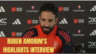 BREAKING 🔥 RUBEN AMORIM STATEMENT ON INTERVIEW ❗ BOMBSHELL THAT WILL BRING UNITED TO THE TOP [upl. by Marja63]